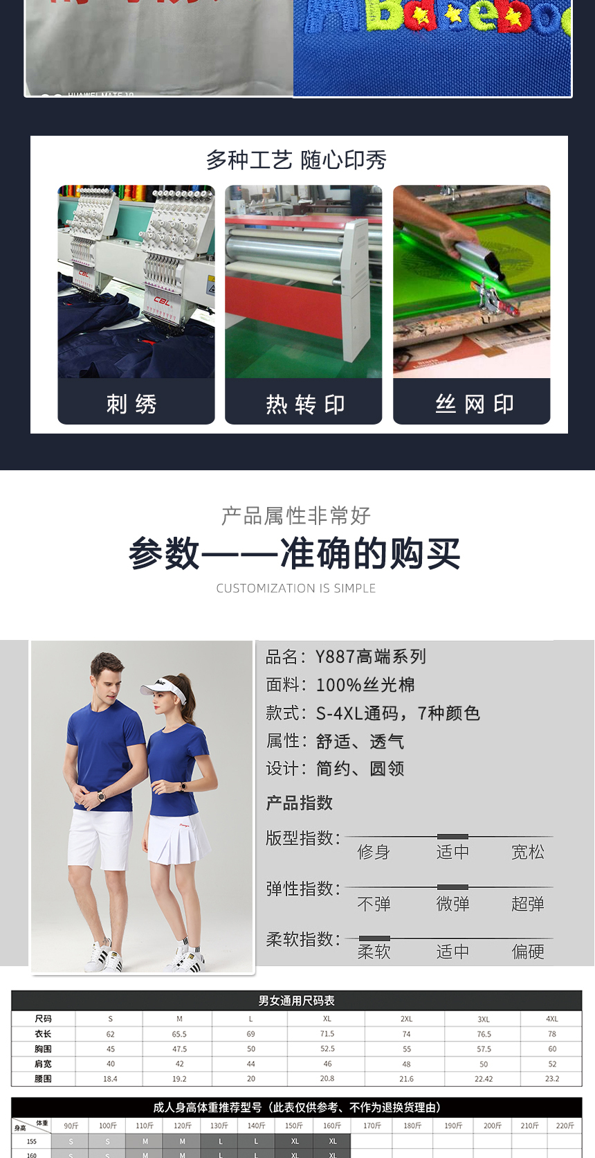 文化衫款式详细参数 文化衫款式详细参数