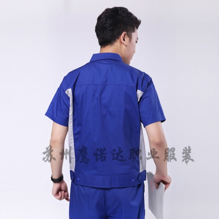 环保厂男款夏季工作服 环保厂男款夏季工作服