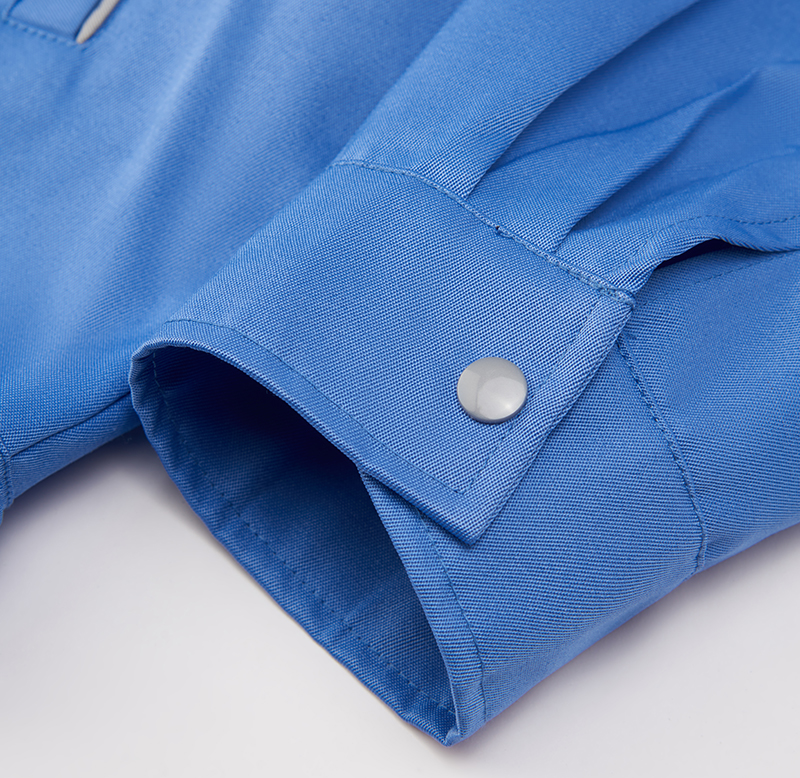 浅蓝拼浅灰色工作服AC2201-4(pic5)