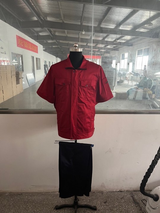 河南驻市公路夏季短袖工作服