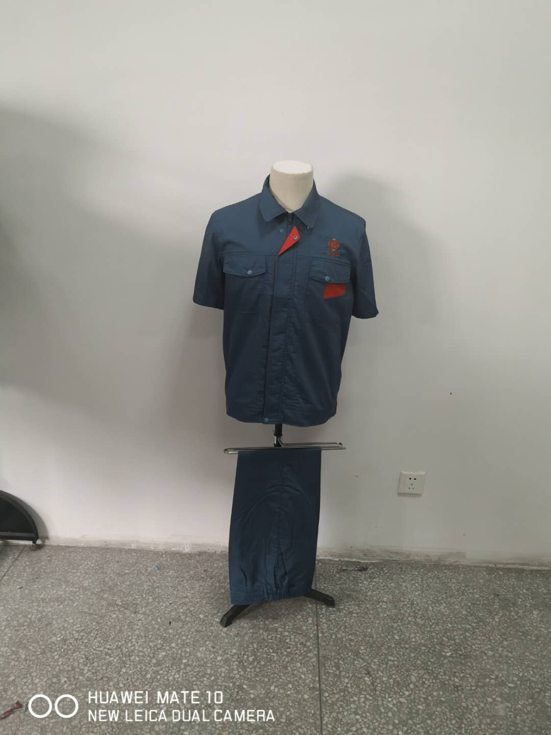 苏州园林短袖工作服